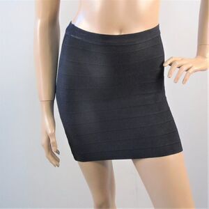Guess Los Angeles Black Bandage Mini Skirt